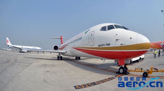 ARJ21�w�C(j��)��ʾ�w��